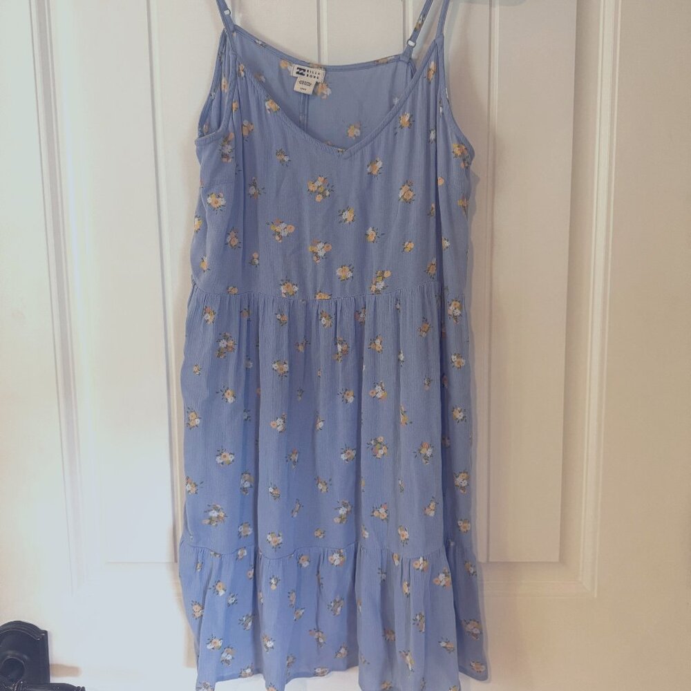 Billabong Blue Floral Mini dress